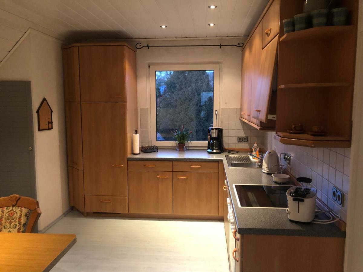 Ferienwohnung Ober Widdersheim Nidda Exterior foto